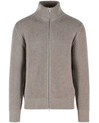 MM6 by Maison Margiela - Wool Blend Cardigan - Lyst