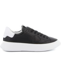 Philippe Model - Temple Smooth Leather Sneakers - Lyst