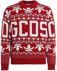 Gcds - Wool Blend Christmas Sweater - Lyst