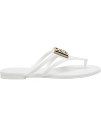 Dolce & Gabbana - Logo Flip-Flop - Lyst