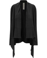 Rick Owens - 'Medium Wrap' Cardigan - Lyst