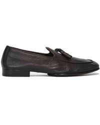 Doucal's - Moccasin With Tassels - Lyst