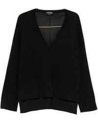 Tom Ford - Wool Blend V-Necked Sweater - Lyst