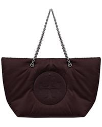 Tory Burch - Ella Tote Bag With Application - Lyst