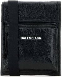 Balenciaga - Explorer Pouch With Strap Small - Lyst