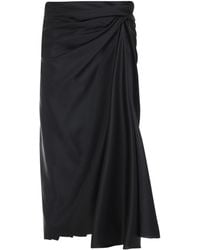 Balenciaga - Draped Skirt - Lyst