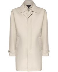 Fay - Technical Poplin Morning Coat - Lyst