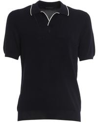 Paolo Fiorillo - Cotton Polo Shirt - Lyst