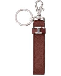 Tod's - Leather Keychain - Lyst