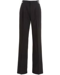 Dion Lee - Lingerie Wool Pant Trousers - Lyst