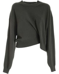 KENZO - Asymmetric Hem Knitted Jumper - Lyst