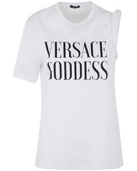 Versace - Goddess T-Shirt - Lyst