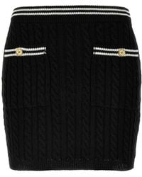 Alessandra Rich - Braided Skirt - Lyst