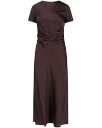 STAUD - Phare Midi Kleid mit Rüschen - Lyst
