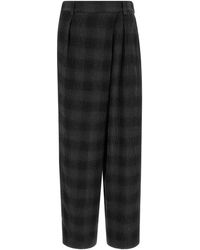 Tela - Check Pants - Lyst
