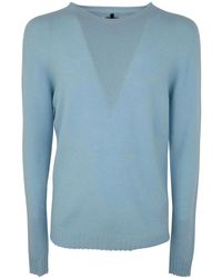 MD75 - Cashmere Crew Neck Sweater - Lyst