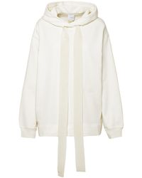 Patou - Ivory Cotton Sweatshirt - Lyst