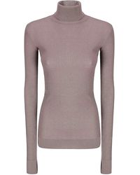 Lemaire - Seamlesss High Nk Top - Lyst
