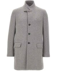 Fay - New Duty Coat Grigio - Lyst
