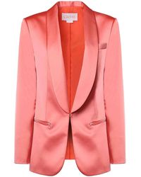 Genny - Dinner Jacket Collar Blazer - Lyst