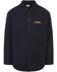 Bottega Veneta - Quilted Overshirt - Lyst