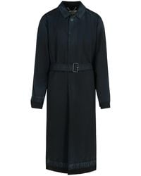 Maison Margiela - Virgin Wool Trench Coat - Lyst
