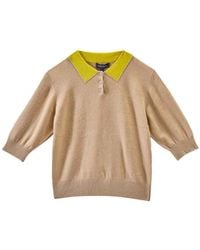 Marc Jacobs - Trompe Loeil Knit Polo - Lyst