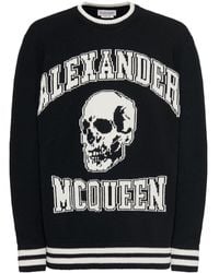 McQueen - Luxurious Wool & Cashmere Blend Sweater - Lyst