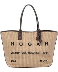 Hogan - Medium Address Shopping Bag - Lyst