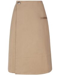 JW Anderson - High-waisted Flared Skirt - Lyst