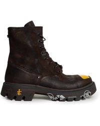 Premiata - Brixton 460 Split Leather Boots - Lyst