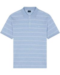 Paul & Shark - Double Pique Cotton Pole Lines - Lyst