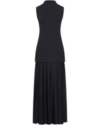 Jil Sander - Long Sleeveless Dress - Lyst