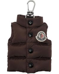 Moncler - Down Gilet Shape Key Ring - Lyst
