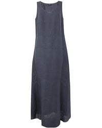 Aspesi - Midi Linen Dress 2955 - Lyst