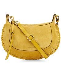 Isabel Marant - Oskan Moon Suede Shoulder Bag - Lyst