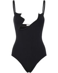 Christopher Esber - Odessa Ribbed Knit Bodysuit - Lyst