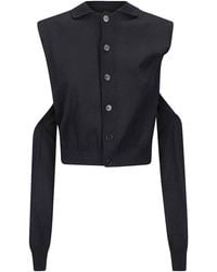 ALAINPAUL - Knit Cardigan Bolero - Lyst