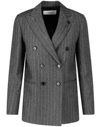 Lardini - Double-Breasted Blazer - Lyst
