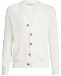 Brunello Cucinelli - Cotton Cardigan - Lyst