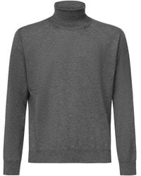 Eleventy - Turtleneck Cashmere Sweater - Lyst