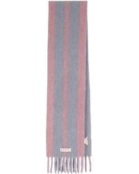 Marni - Sciarpa A Righe Logo - Lyst