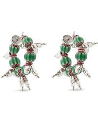 Dries Van Noten - Rings Earrings With Beads - Lyst