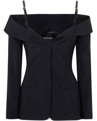 Mugler - Long Sleeves Top - Lyst