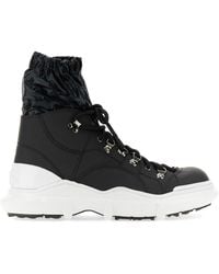 Dolce & Gabbana - Elasticated Lace-up Boots - Lyst