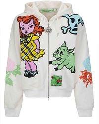 Chopova Lowena - Cry Baby Zip Hoodie - Lyst
