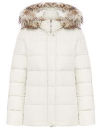 Moorer - Kilie-Fur-Kn Down Jacket - Lyst
