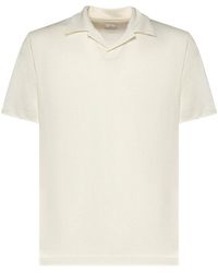 Eleventy - Linen Polo - Lyst