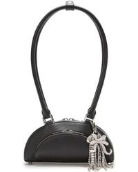 Self-Portrait - Leather Shoulder Bag With Charms - Lyst