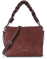 Coccinelle - Small Boheme Suede And Leather Bag - Lyst
